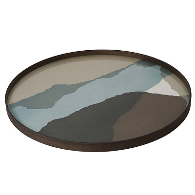 Поднос GRAPHITE WABI SABI большой - Notre Monde, фото