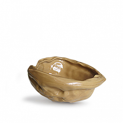 Украшение «Орех» земляной Small Earthenware Walnuts - Laboratorio Destorias, фото