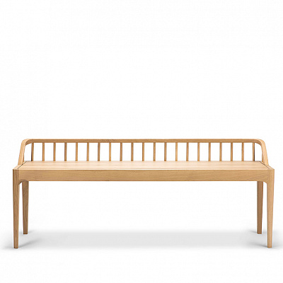 Скамья SPINDLE из дуба - Ethnicraft, фото