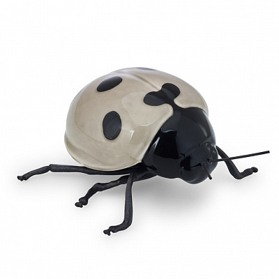 Фигурка «Божья коровка» Albino Ladybird with Oxidised Brass Legs - Laboratorio Destorias, фото