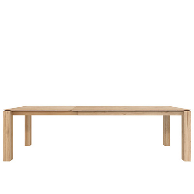 Раздвижной обеденный стол Slice большой - Ethnicraft, фото