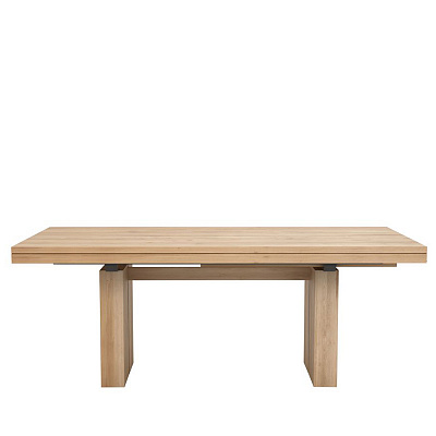 Раздвижной обеденный стол Double из дуба - Ethnicraft, фото