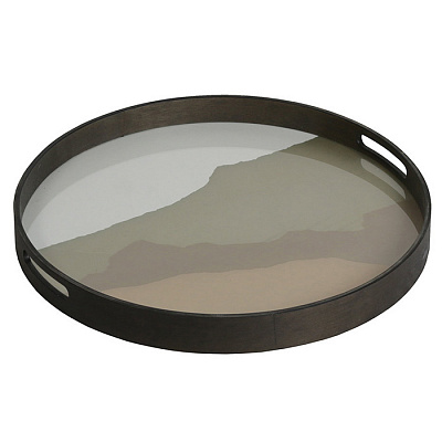 Поднос Sand Wabi Sabi круглый - Notre Monde, фото