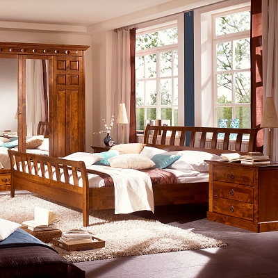 Кровать с реечным изголовьем Edenberg  - Edenberg, фото