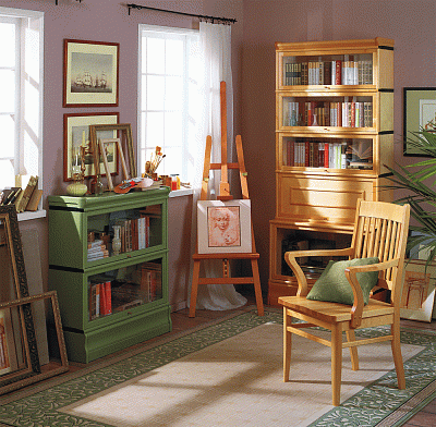 Высокий и низкий книжные стеллажи. Пример №20 - Bjorkkvist , фото