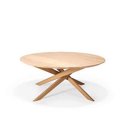 Журнальный стол Mikado круглый - Ethnicraft, фото