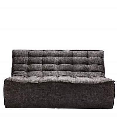 Диван N701 двухместный в темно-сером цвете - Ethnicraft, фото