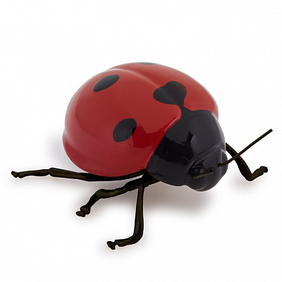 Фигурка «Божья коровка» Ladybird with Oxidised Brass Leg - Laboratorio Destorias, фото