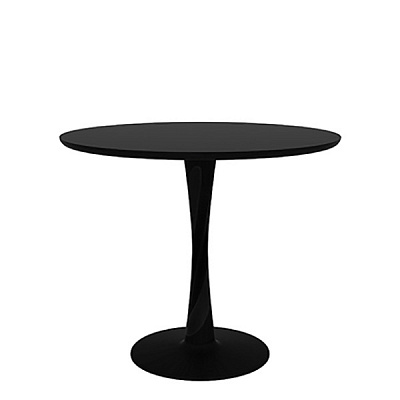 Черный обеденный стол Torsion - Ethnicraft, фото