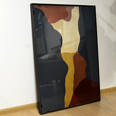 Настенное панно Burgundy Translusent Silhouettes Discount - Norte & Monde, фото