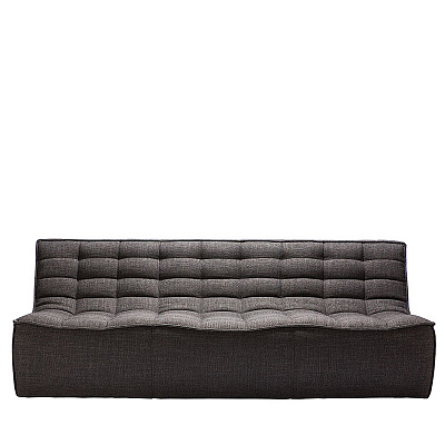 Диван N701 трехместный в темно-сером цвете - Ethnicraft, фото