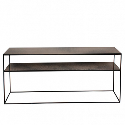 Стол-консоль Bronze Copper Leaf Sofa - Notre Monde, фото