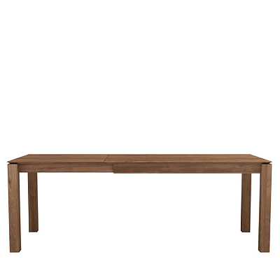 Раздвижной обеденный стол Slice-тик малый - Ethnicraft, фото