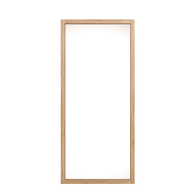 Зеркало в светлой раме - , фото