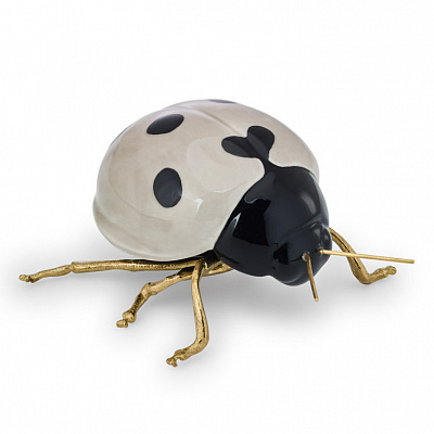 Фигурка «Божья коровка» Albino ladybird with natural legs - Laboratorio Destorias, фото