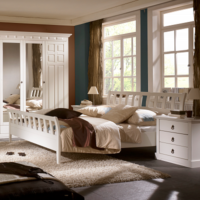 Кровать с реечным изголовьем Edenberg - Edenberg, фото