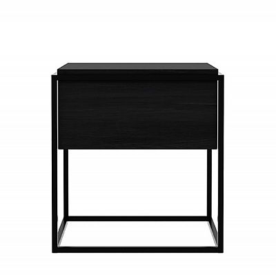 Черный прикроватный столик Monolit - Ethnicraft, фото