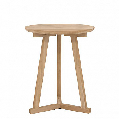 Приставной столик Tripod из дуба - Ethnicraft, фото