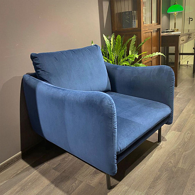 Кресло LUCA Seven navy - Vilmers, фото