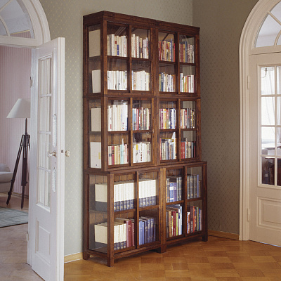 Шкаф витрина из дерева Villinki-29 - Villinki, фото