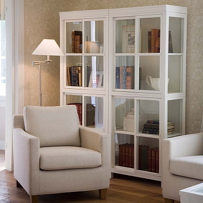 Книжный шкаф-витрина Villinki-27 - Villinki, фото